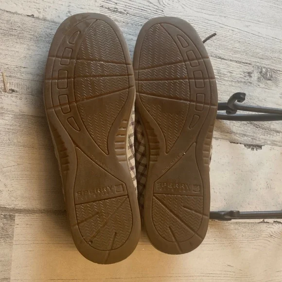 Genuine Sperry Angel Fish Boat Shoes Women's Tan and Brown Loafers - Picture 7 of 16